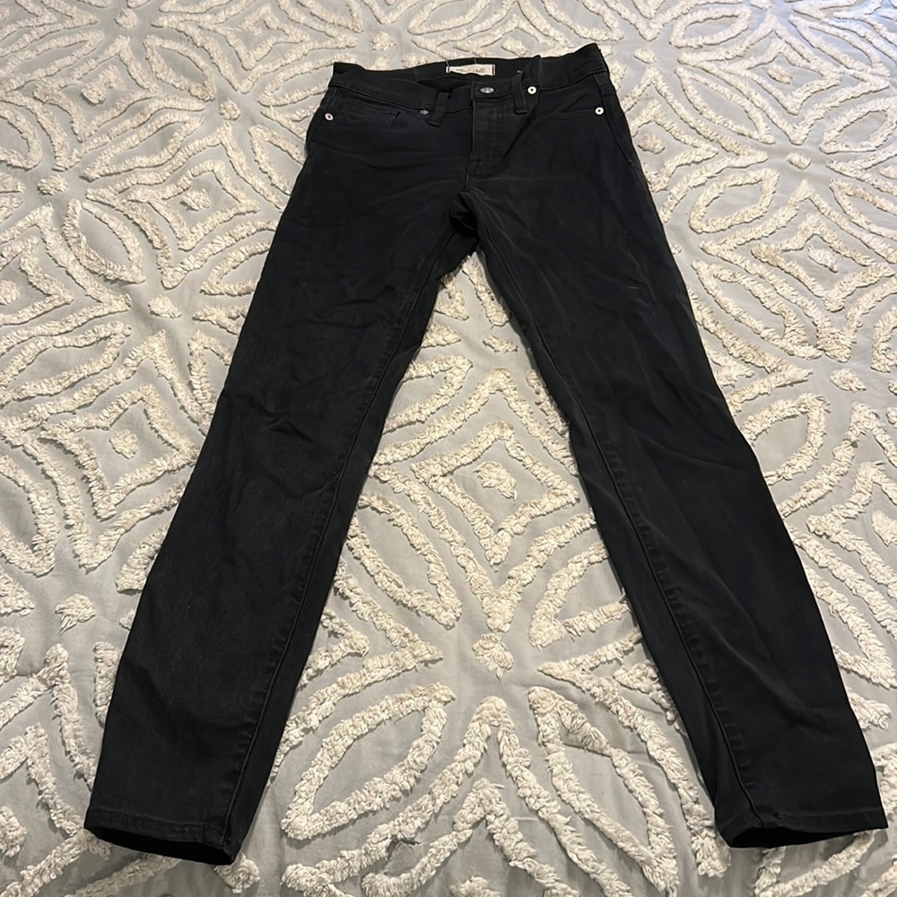 Madewell Black Skinny Jeans